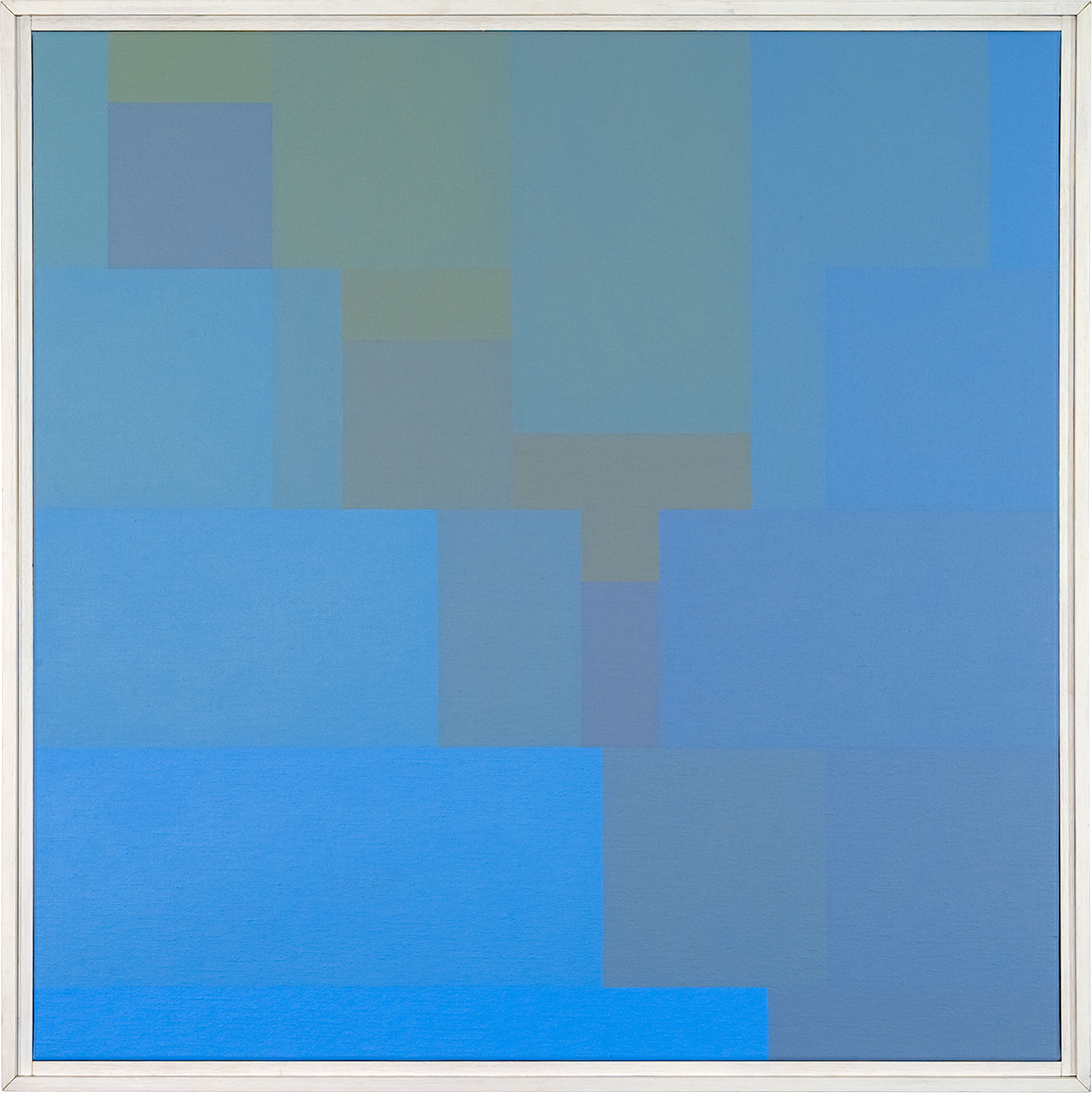 Horst Rave: blau-gelb-violett